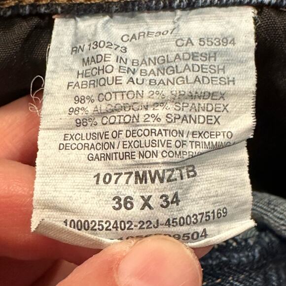 Wrangler Retro Slim Bootcut Jeans in a Mens 36 x 30 - Picture 4 of 8